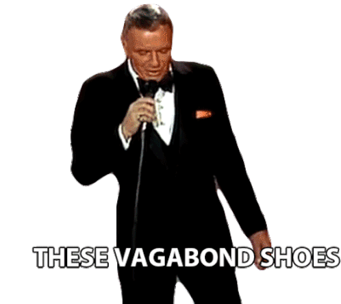 These Vagabond Shoes Theme From New York New York Sticker - These Vagabond Shoes Vagabond Shoes Vagabond Stickers