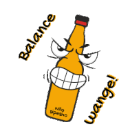 Drinking Beer Angry Sticker - Drinking Beer Angry Beer Time Stickers