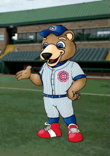 Cubs Cubs Mascot GIF - Chicago Cubs Bear GIFs