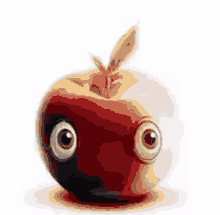 Apple Ugly Apple GIF - Apple Ugly Apple Blinking GIFs