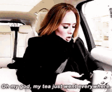 Adele Tea GIF - Adele Tea Carpool Karaoke GIFs