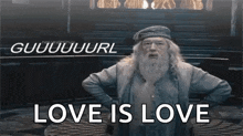 girl lol gurl dumbledore parody