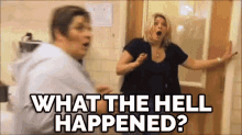 Caught - "What The Hell Happened?" GIF - Cake Boss Sisters Shocked GIFs