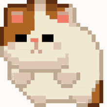 pixelated cat
