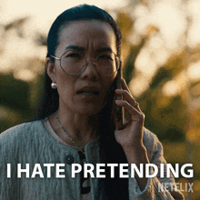 I Hate Pretending Amy Lau GIF - I Hate Pretending Amy Lau Ali Wong GIFs