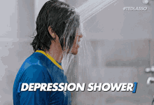 tedlassogifs dani rojas shower depressed 2x01