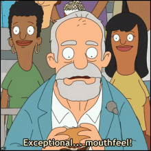 Bobsburgers Exceptional GIF - Bobsburgers Exceptional Mouthfeel GIFs
