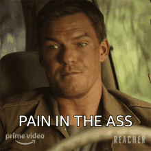 Pain In The Ass Jack Reacher GIF - Pain In The Ass Jack Reacher Alan Ritchson GIFs