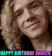 Hbdangela Happy Birthday Angela GIF - Hbdangela Happy Birthday Angela Happy GIFs