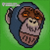 Pixel Art Monkey Pixelart GIF - Pixel Art Monkey Monkey Pixelart GIFs