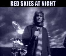 Red Skies The Fixx GIF - Red Skies The Fixx At Night GIFs