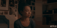 I Dont Know What To Say Logan Browning GIF - I Dont Know What To Say Logan Browning Samantha White GIFs