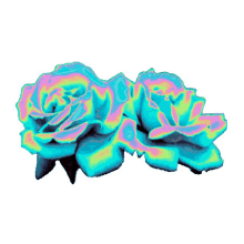 Rose Flower GIF - Rose Flower Holographic GIFs