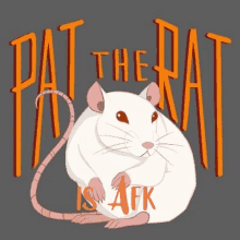 Pat The Rat Gaming Is Afk GIF