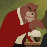 The Boy And The Beast Kumatetsu GIF - The Boy And The Beast Kumatetsu Eating GIFs