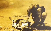 war soldier behind leave