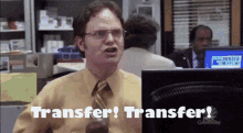 Transfer The GIF - Transfer The Office GIFs