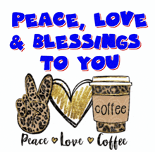 Peace And Love Coffee GIF - Peace And Love Coffee GIFs
