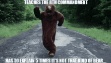 confirmation bear