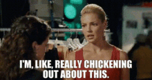 Knocked Up Alison Scott GIF - Knocked Up Alison Scott Im Like Really Chickening Out About This GIFs