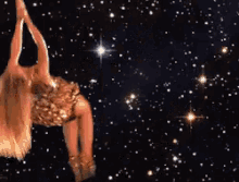 Beyonce Spinning Through Space GIF
