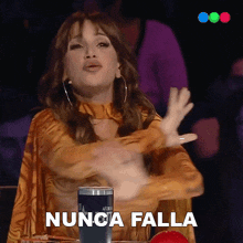 Nunca Falla Flor Peña GIF - Nunca Falla Flor Peña Got Talent Argentina GIFs