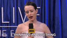 I Think Its An Odd Thing Claire Foy GIF - I Think Its An Odd Thing Odd Thing Claire Foy GIFs