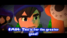 Smg4 This Is For The Greater Good GIF - Smg4 This Is For The Greater Good Greater Good GIFs