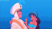Aladdin Flirt GIF