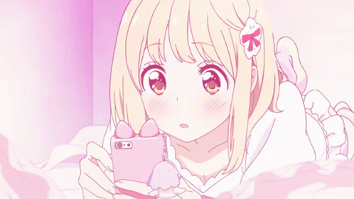Cute Phone GIF - Cute Phone Anime - Discover & Share GIFs