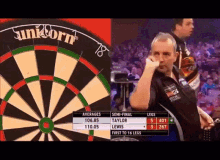Adrian Lewis Phil Taylor GIF - Adrian Lewis Phil Taylor Pdc GIFs