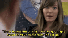 W1a Siobhan GIF - W1a Siobhan Waffle GIFs