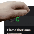 Flame Flamethegame Sticker