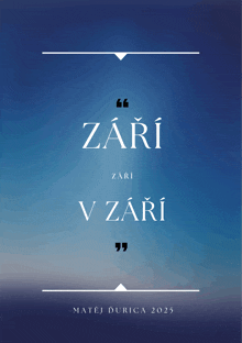 a poster with a quote from matej durica