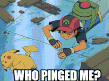who pinged me pokemon pikachu