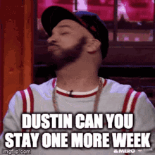 Dustin One More Week GIF - Dustin One More Week GIFs