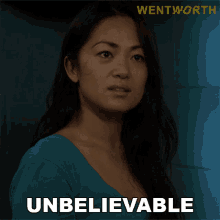 Unbelievable Kim Chang GIF - Unbelievable Kim Chang Wentworth GIFs