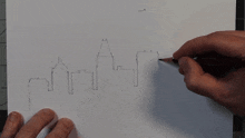 Sketching Peter Draws GIF - Sketching Peter Draws Drawing Buildings GIFs