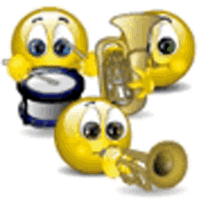 Emoji Band GIF - Emoji Band Musical GIFs
