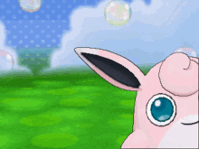 happy wigglytuff pokemon pink cute