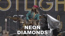 Neon Diamonds Lainey Wilson GIF - Neon Diamonds Lainey Wilson Neon Diamonds Song GIFs