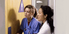 Greys Anatomy Meredith And Cristina GIF - Greys Anatomy Meredith And Cristina Bye GIFs