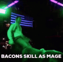 Bacon As Mage Rodeo Ride GIF - Bacon As Mage Rodeo Ride Bacons Skill GIFs