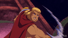 Ready To Fight He-man GIF - Ready To Fight He-man Masters Of The Universe Revolution GIFs