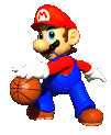 Mario Super Mario Sticker - Mario Super Mario Mario Ballin Stickers