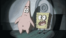Embarrassed GIF - Spongebob Patrick Embarrassed GIFs