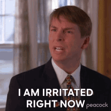 I Am Irritated Right Now Kenneth Parcel GIF - I Am Irritated Right Now Kenneth Parcel 30rock GIFs