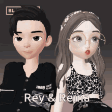 Rey And Reina Love Roamnce Rey GIF - Rey And Reina Love Roamnce Rey Reina GIFs