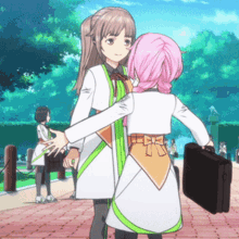 Establife Anime Hug GIF