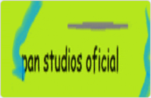 a yellow background with the words pan studios oficial on it